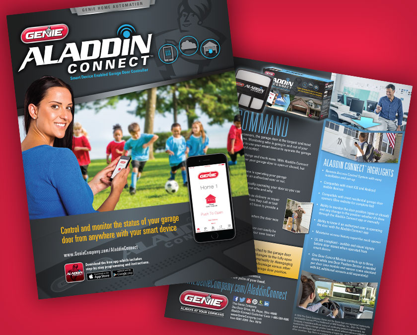 Genie Aladdin Connect Ads