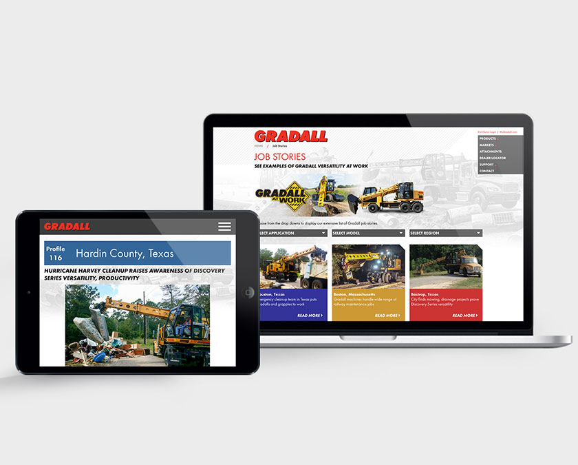 Gradall Discovery Series Logo