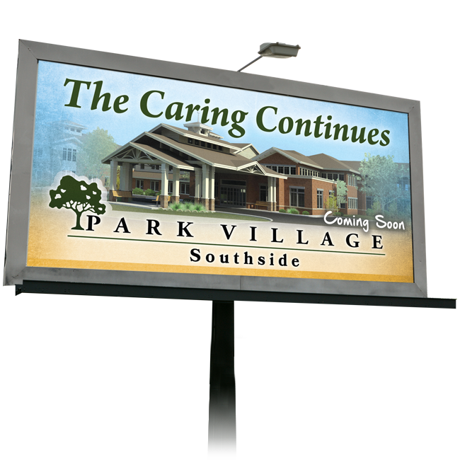 Park Village Billboard